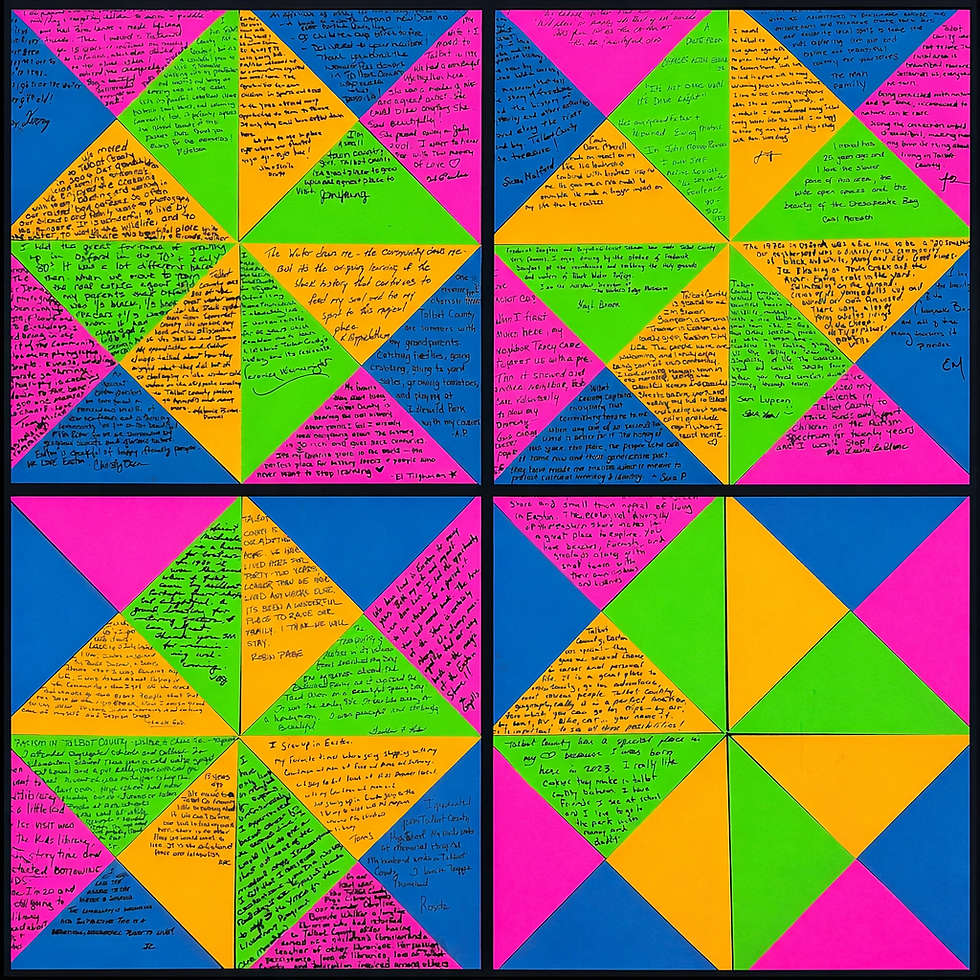 Community Event: Talbot 250 Paper Quilt