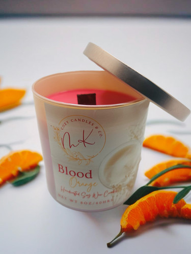 Blood Orange Candle | Mk Cozy Candles 1