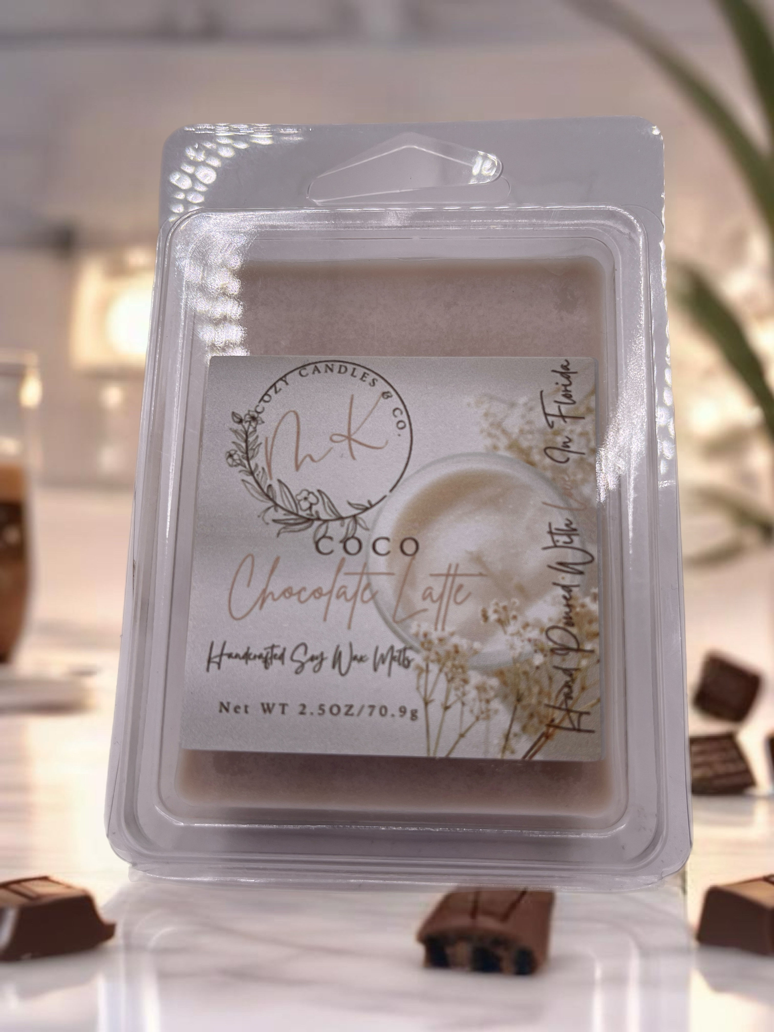 Coco Chocolate Latte Soy Wax Melts