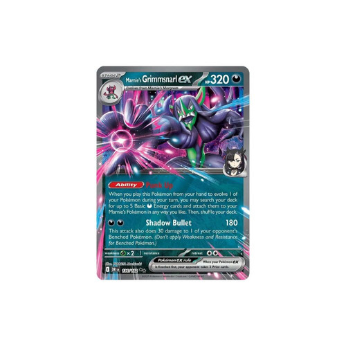 grimmsnarl pokemon card price 096/142 - Stellar Crown Lot Colorless Artist Stage 2 Grimmsnarl HP 170