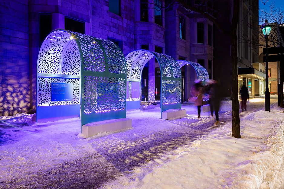 OUTDOOR ART GALLERY