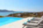 pool villa antiparos