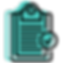 Gráfico en pantalla de computadora con barras, línea y gráfico circular. Fondos turquesa y negro. Representa análisis de datos.
