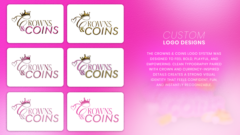 Crowns and Coins Logos
