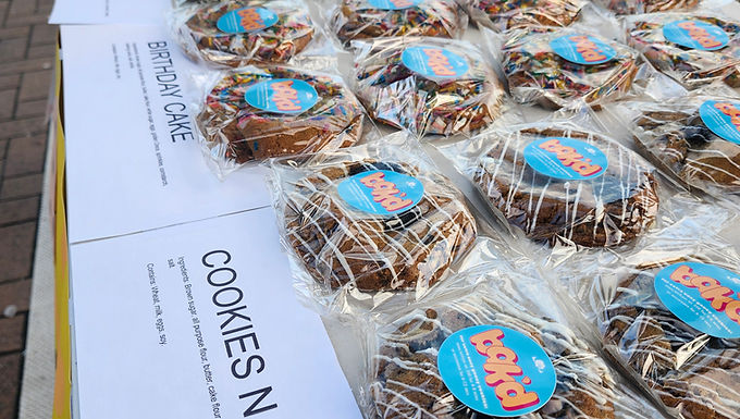 Surrey members held a project with Bak'd Cookies on November 7th to raise funds for BC Feed the Kids, an organization that takes action on the youth food crisis by helping to feed children in BC communities who are less fortunate. Four cookie flavours were sold: The OG, Birthday Cake, Matcha Latte, and Cookies N Creme. They raised $164 in profits for BC Feed the Kids. Huge thanks to everyone who supported the fundraiser by buying cookies!