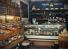 Fresh Italian meats and cheeses are sourced for best gourmet charcuterie boards