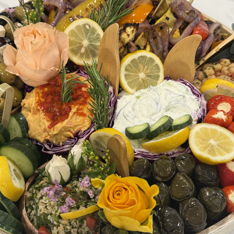 Thumbnail: MEDITERRANEAN MEZZE PLATTER  (Serves up to 30 people)