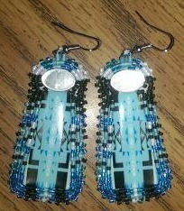 Blue Mirror/Delica bead Set (Medium)