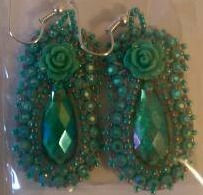 Turquoise & Grey Rose Set (Small)
