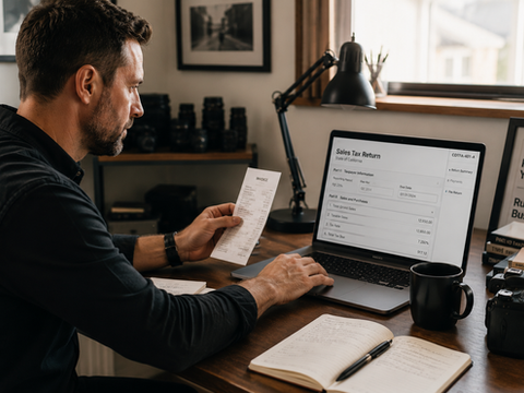 Sales Tax for Photographers: A Working Photographer's Guide to What You Owe and How to Stay Compliant