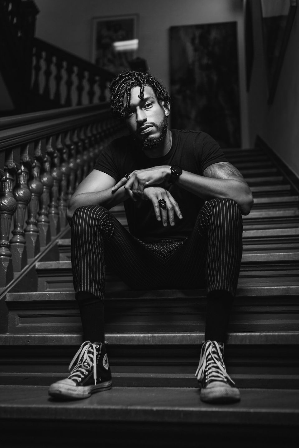 Austen Hunter Pensacola Headshot Photographer Modeling Portfolio example picture black male urban
