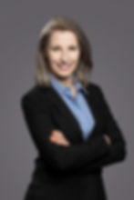 Pensacola Photographer Austen Hunter Photography professional ceo chief executive officer headshot with studio lighting on backdrop white female example