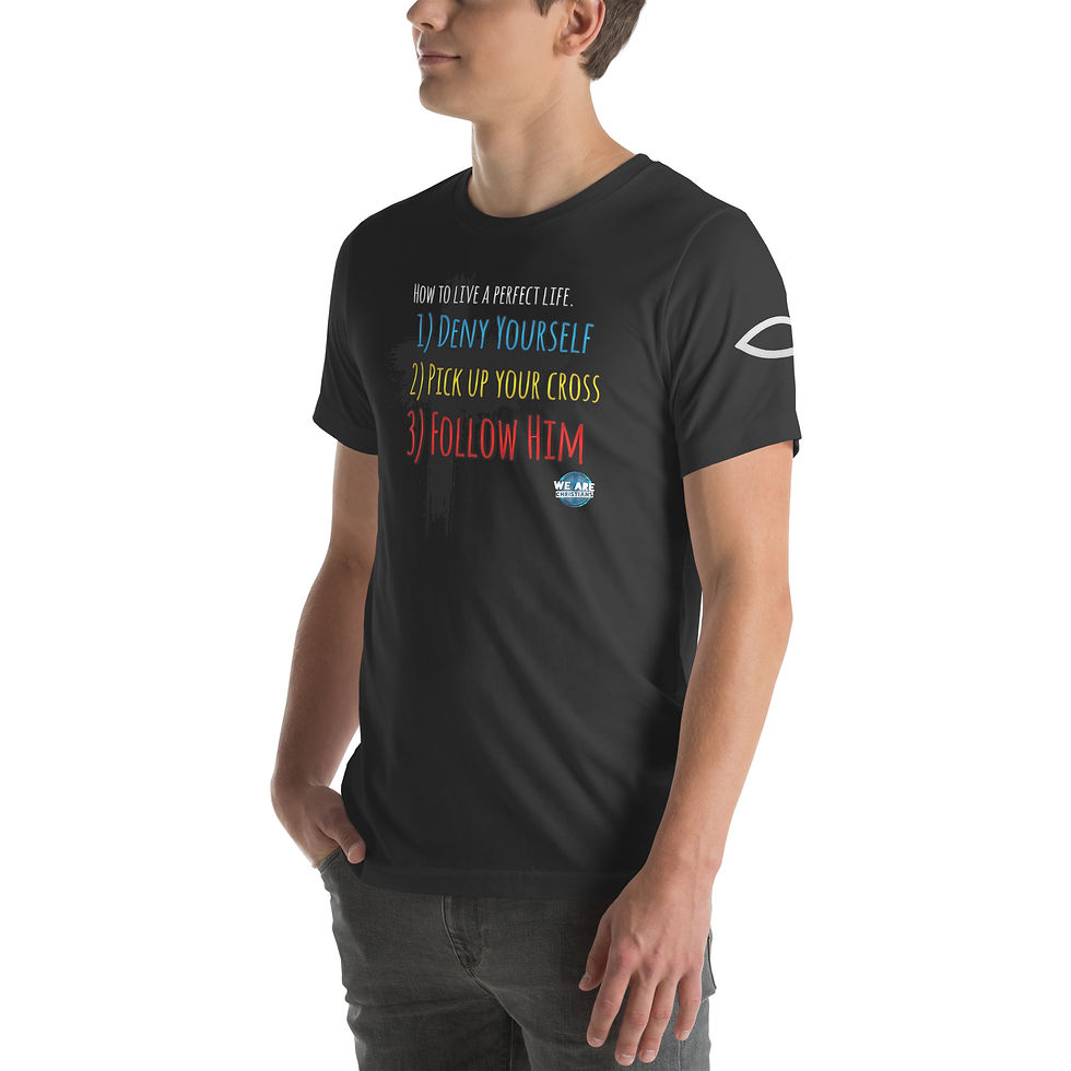 Thumbnail: Matthew 16:24 Unisex t-shirt