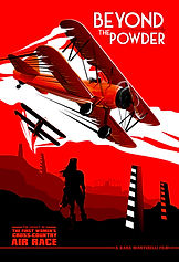 Beyond Powder movie poster The first women's cross country air race in 1929 powder puff derby documentary PBS Emmy nominated