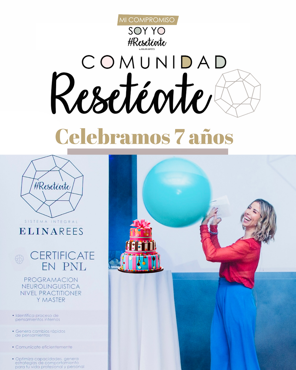 PNLPractitioner grupo 33 CELEBREMOS 7 años de RESETEATE