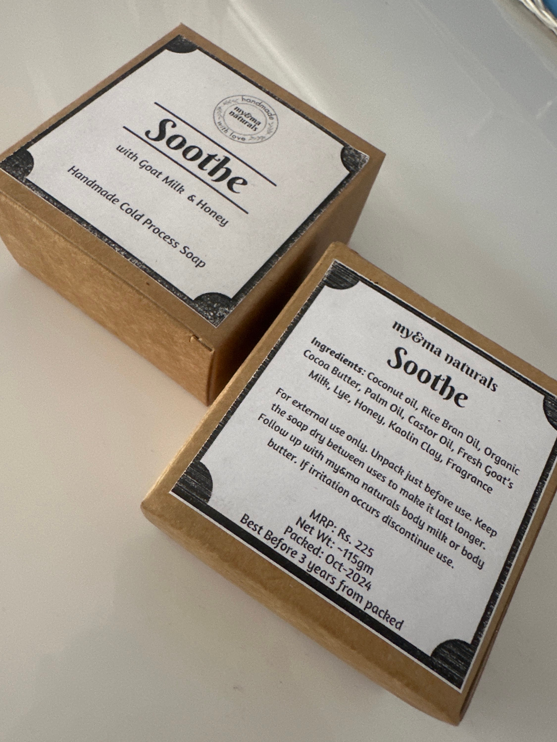 Soothe - Goat Milk and Honey Artisan Soap