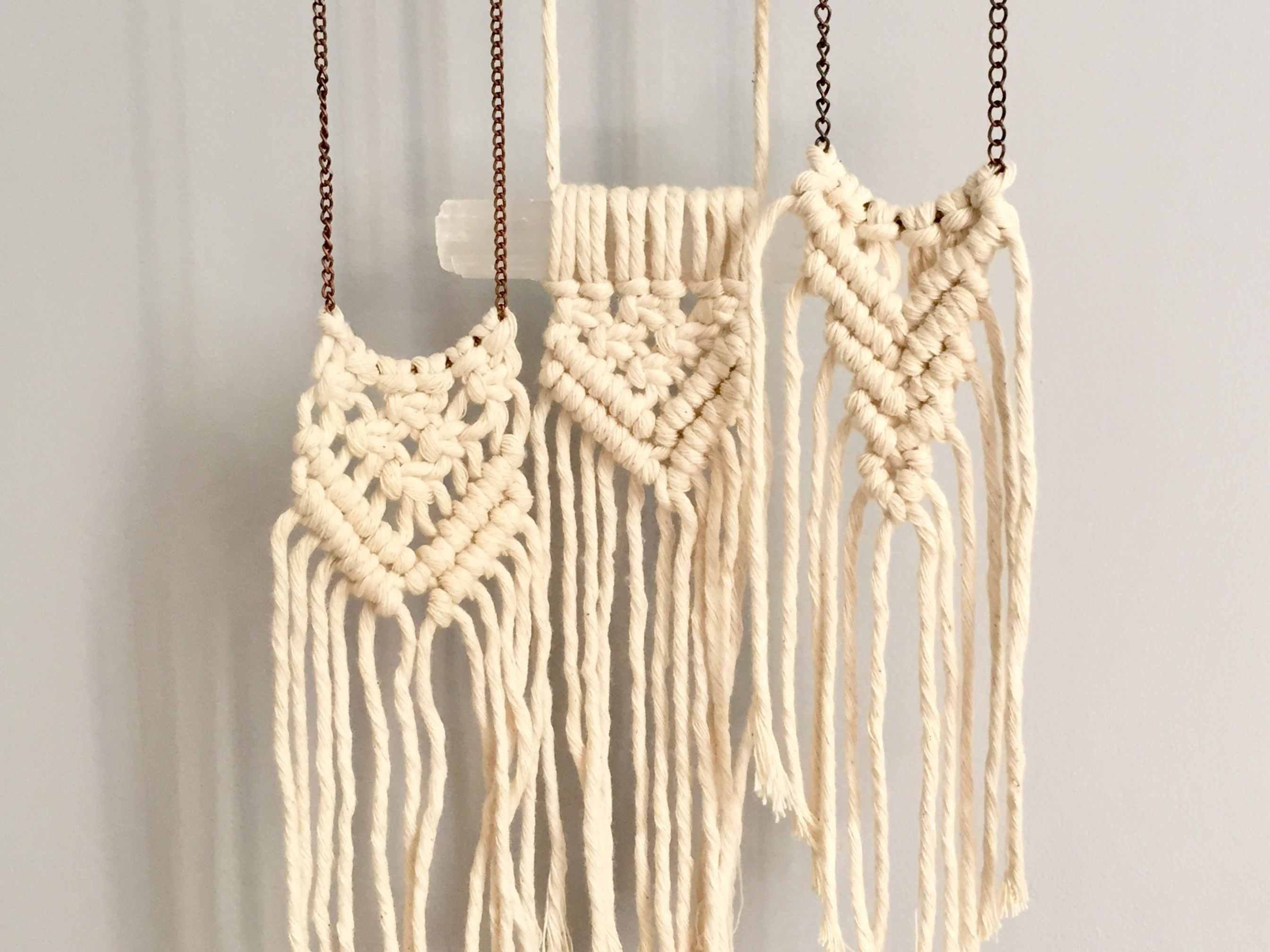 Macrame Necklaces 