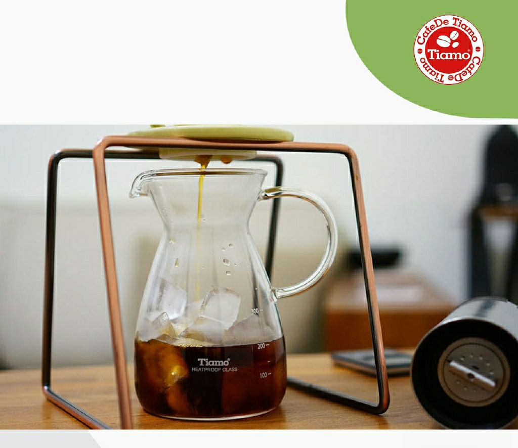 PRE-ORDER TIAMO COFFEE SERVER CRYSTAL GLASS