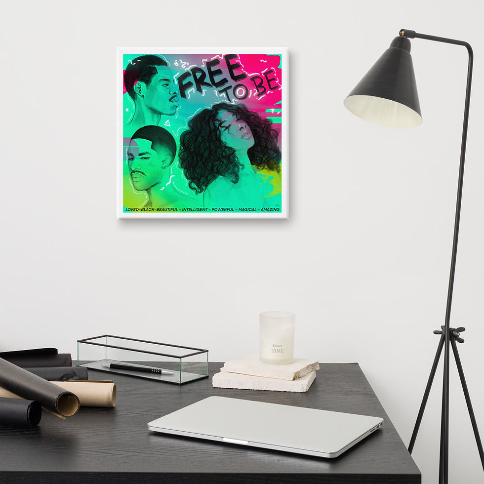 Thumbnail: “Free To Be” Canvas Print