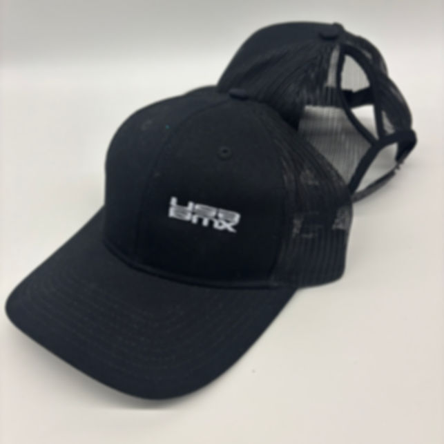 USA BMX Ladies Ponytail Trucker Cap