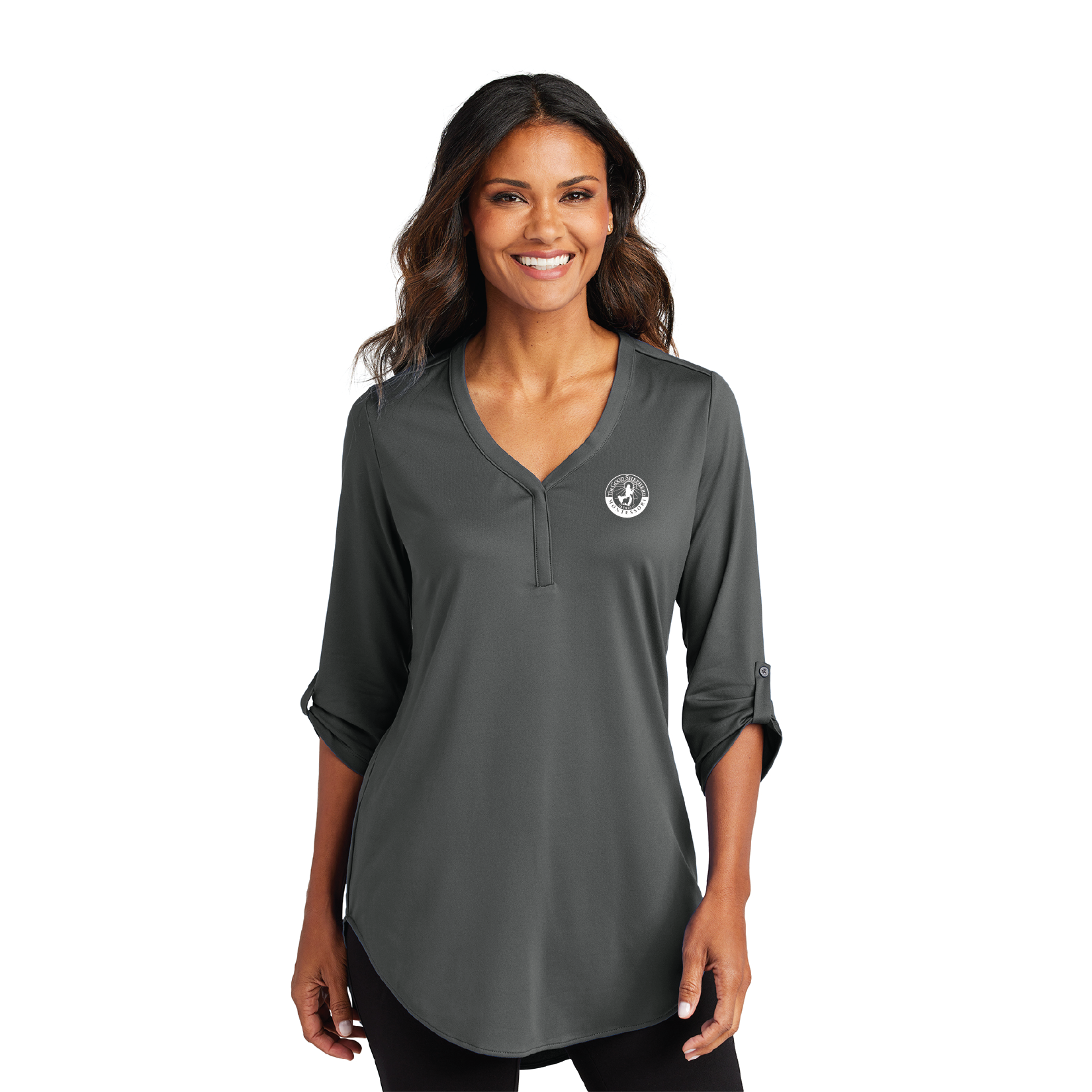 Ladies Staff 3/4 Sleeve Tunic