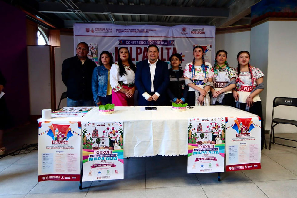 Milpa Alta "hace su agosto" turístico y cultural