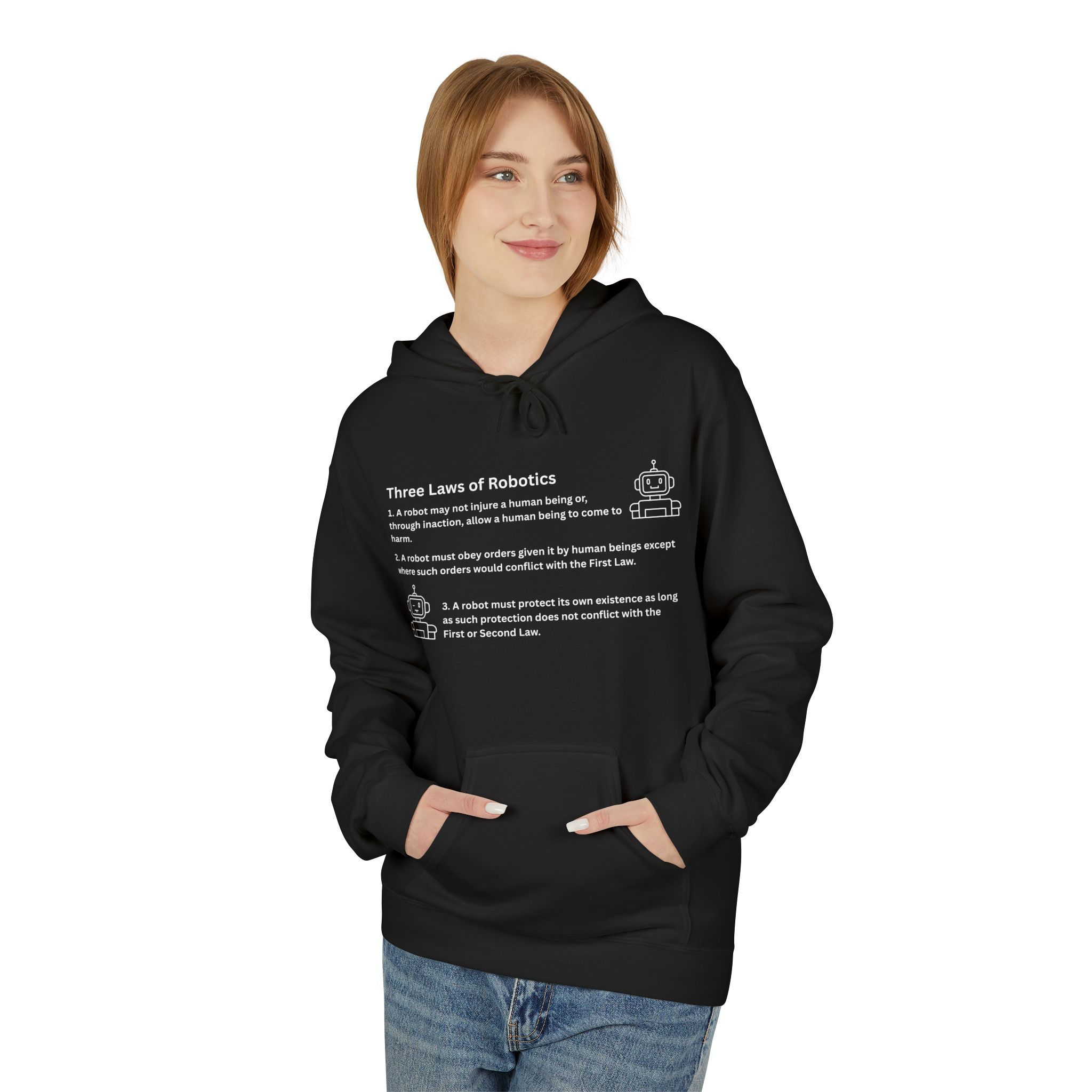 3 Laws of Robotics Hoodie | Unisex