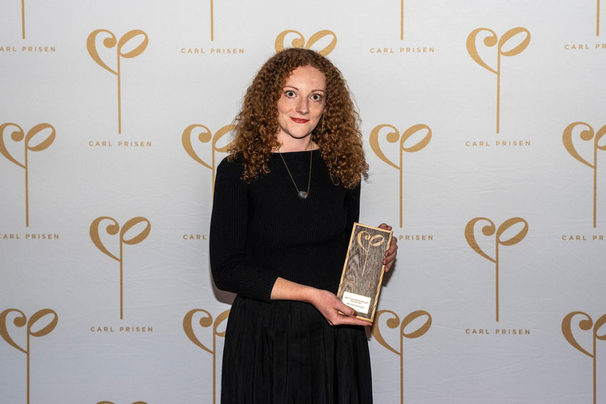 Adrianna Kubica-Cypek receives Carl Prisen 2025 for her choral work "Printemps", one of the four movements from the cycle of "Saisons" for 16 voices a cappella.