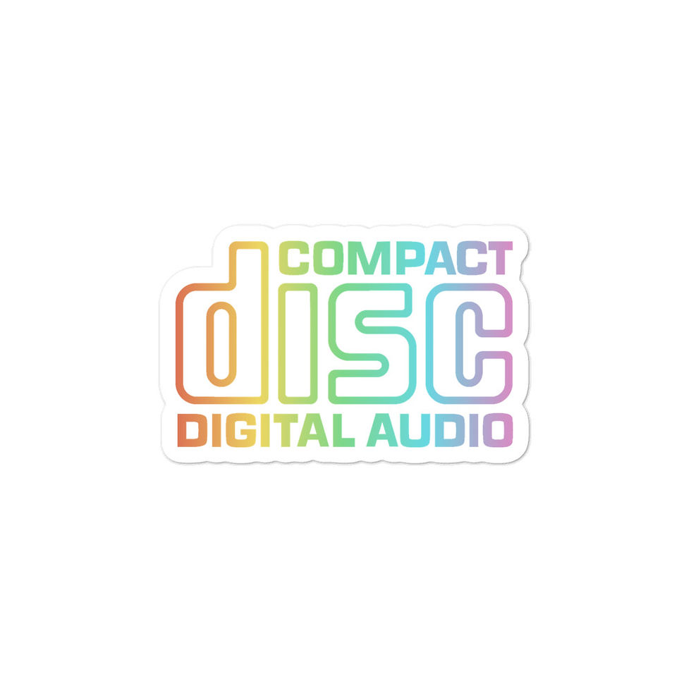 Thumbnail: FUTURE FACES Compact Disc Sticker