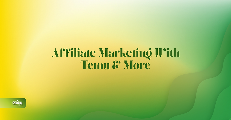 Make Money from Home in 2026: Affiliate Marketing with Temu & More