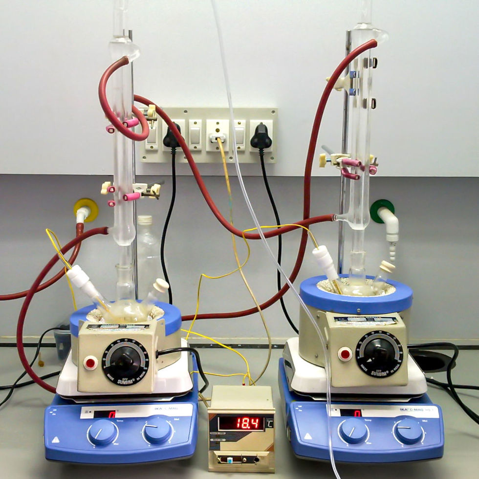 QDs synthesis setup