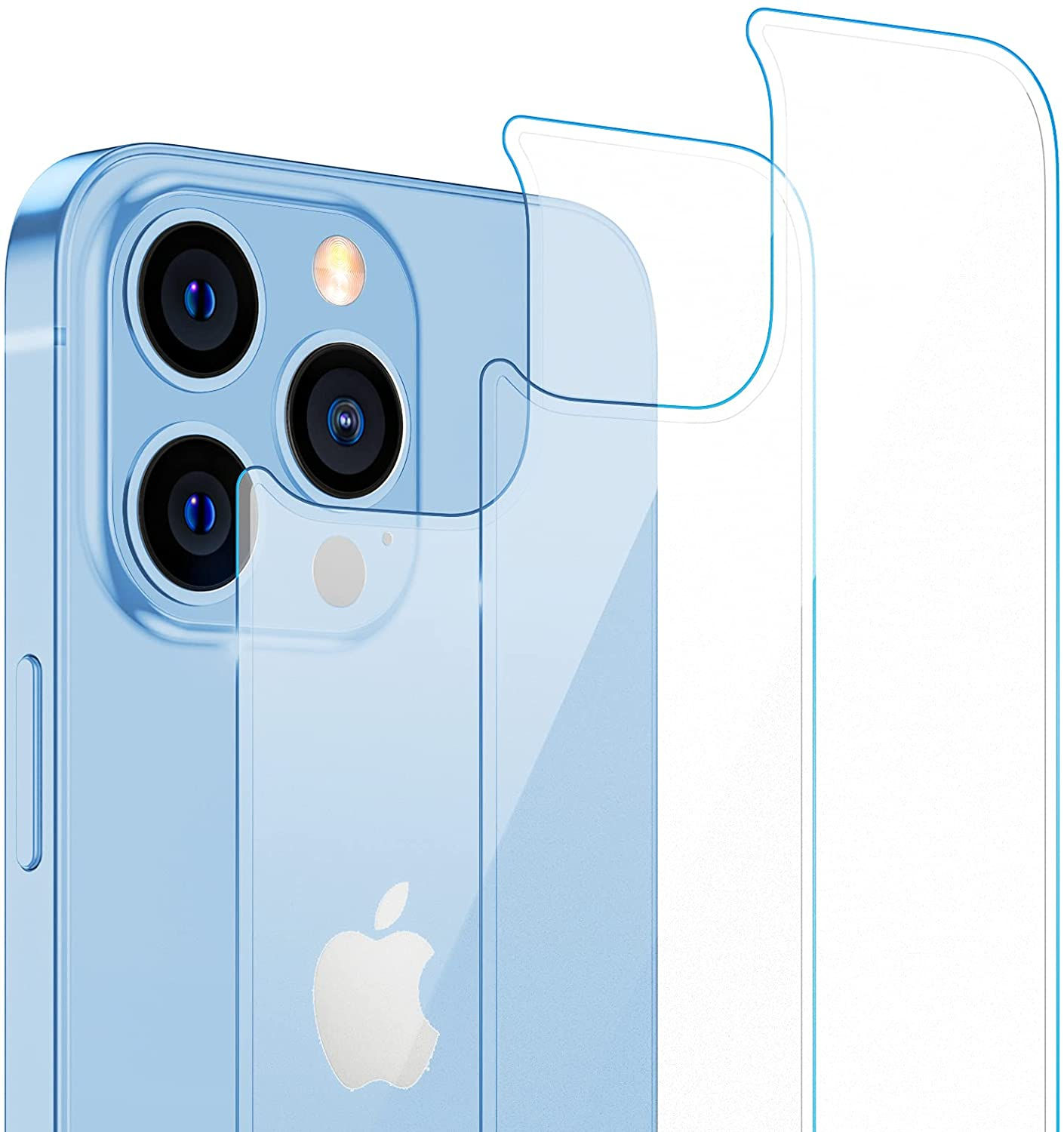Película Traseira de Vidro Temperado para iPhone 13 Pro Max