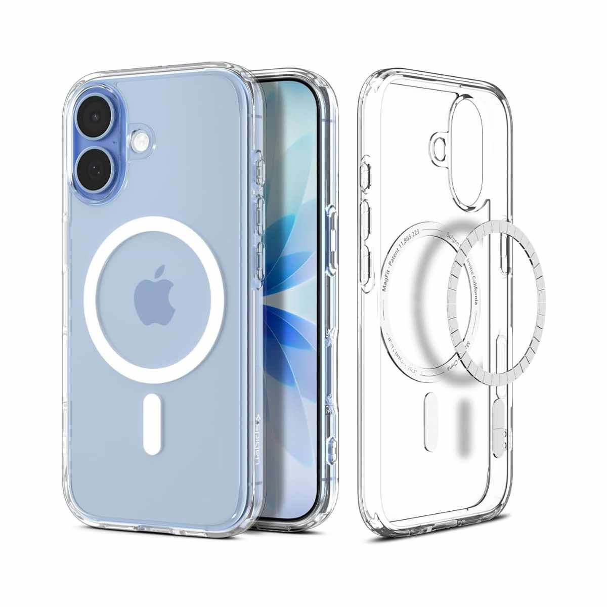 Capa Spigen Ultra Hybrid MagFit Transparente para iPhone 17