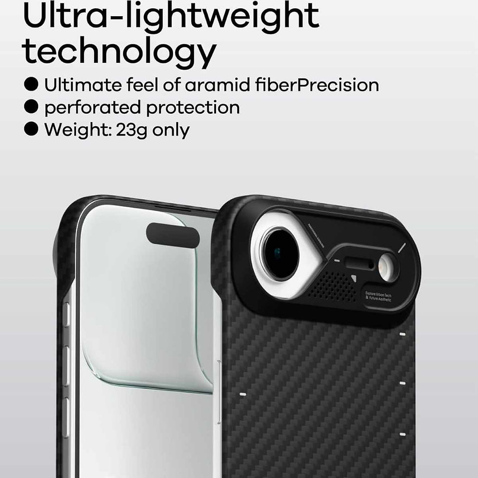 Miniatura: Capa Aulumu A17 Aramid Fiber para iPhone Air