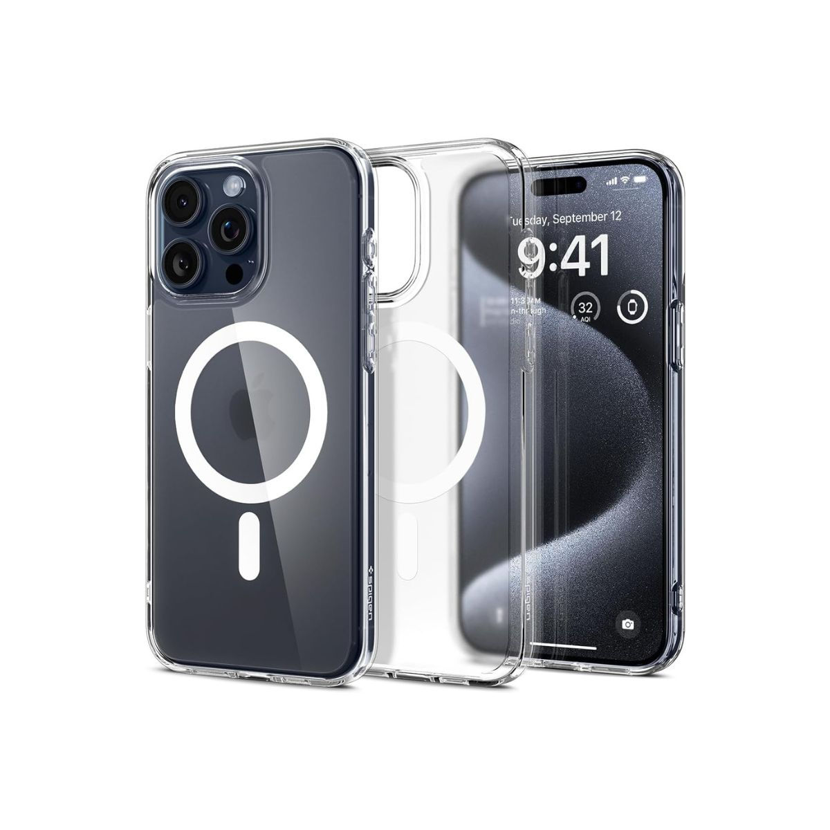 Capa para iPhone 15 Pro, Spigen Ultra hybrid