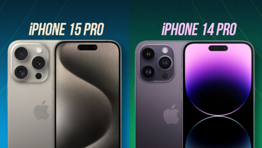 As diferenças entre o iPhone 15 Pro e o iPhone 14 Pro