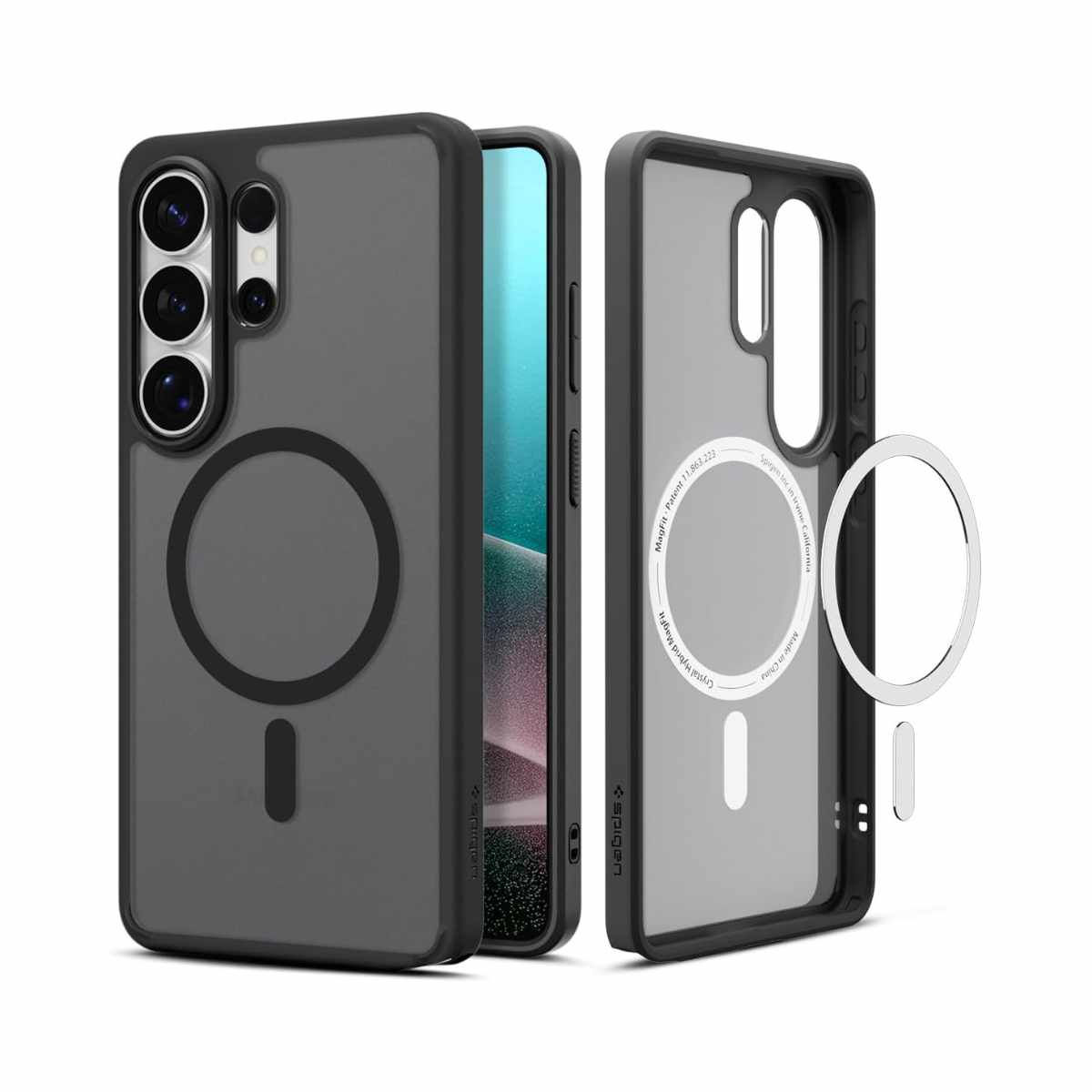 Capa Spigen Ultra Hybrid MagFit Galaxy S26 Ultra (Preto Fosco)