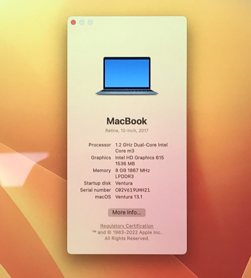 Miniatura: Macbook 12'' 2017