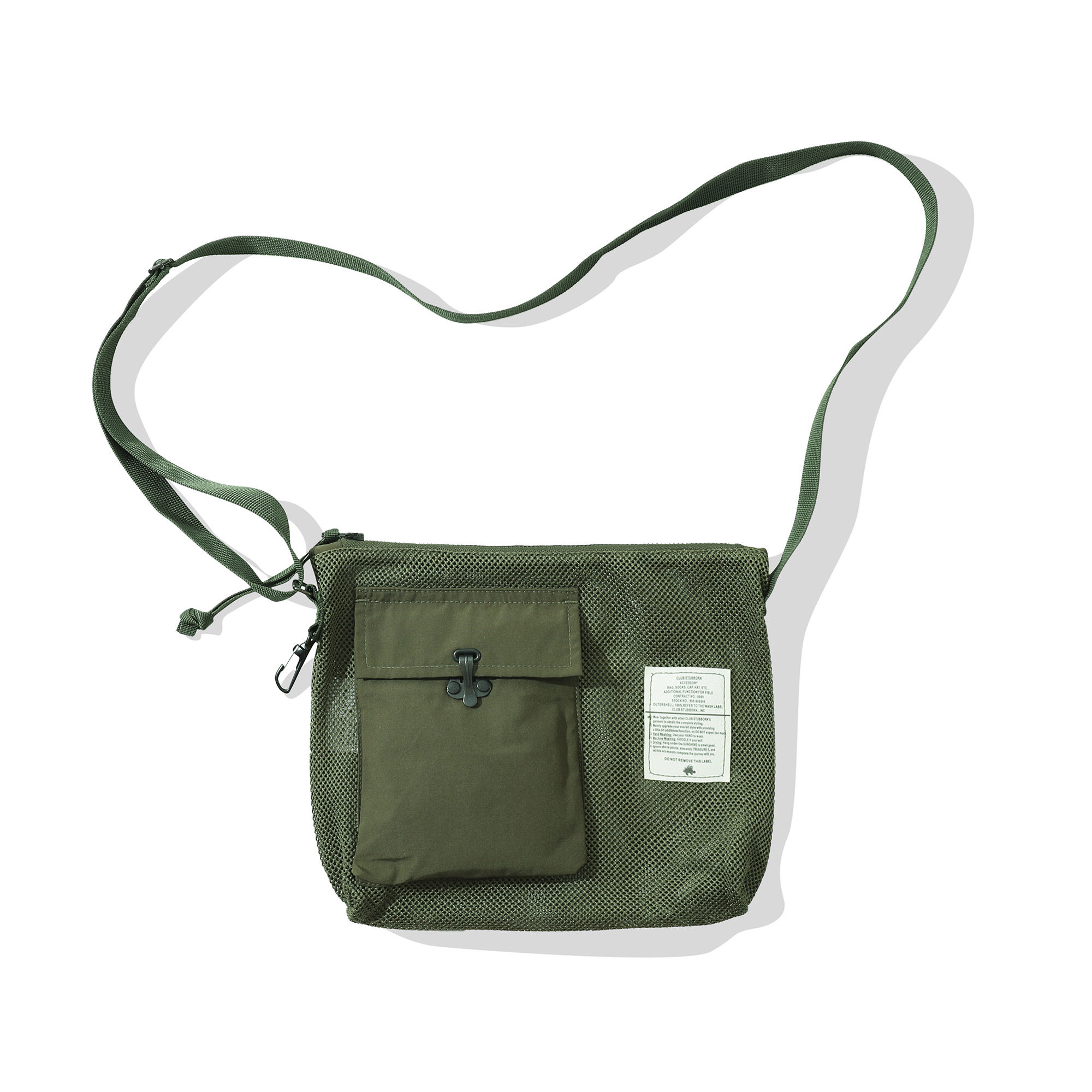 Combat Shoulder Bag - Mesh Olive