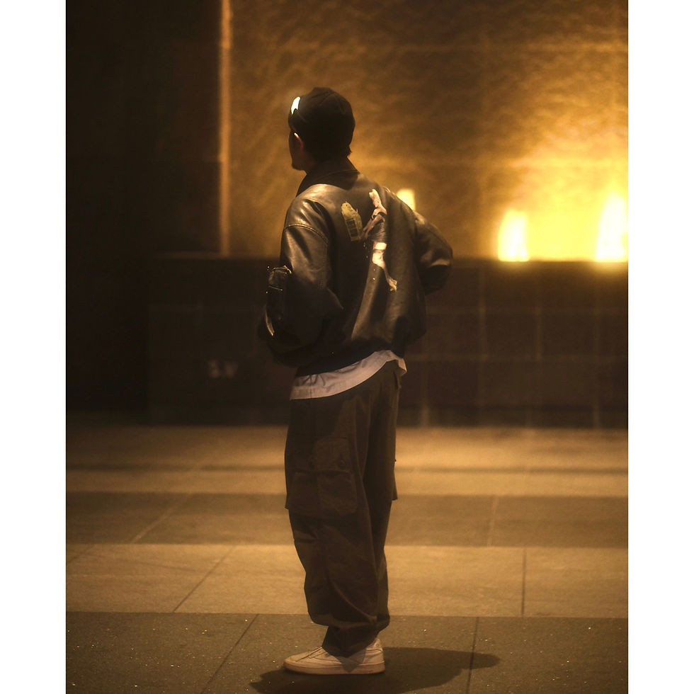 Thumbnail: Sky Knight Jacket - Jackpot Black