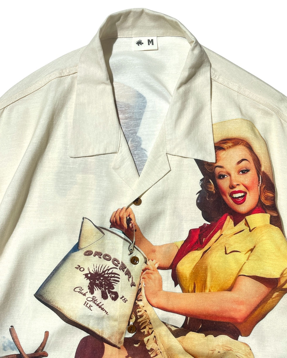 Thumbnail: Souvenir Shirt Zero - Grocery Pinup Model