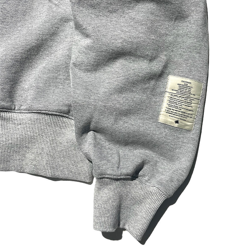 Thumbnail: Deck Hook Zipup Hoodie - Damaged Grey
