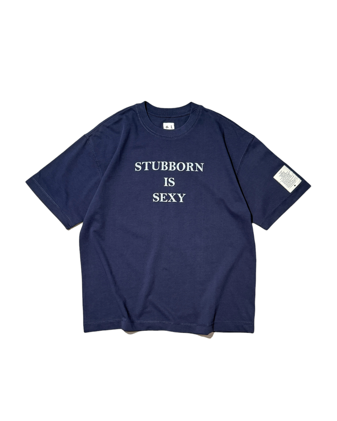 Stubborn Is Sexy Tee - Navy