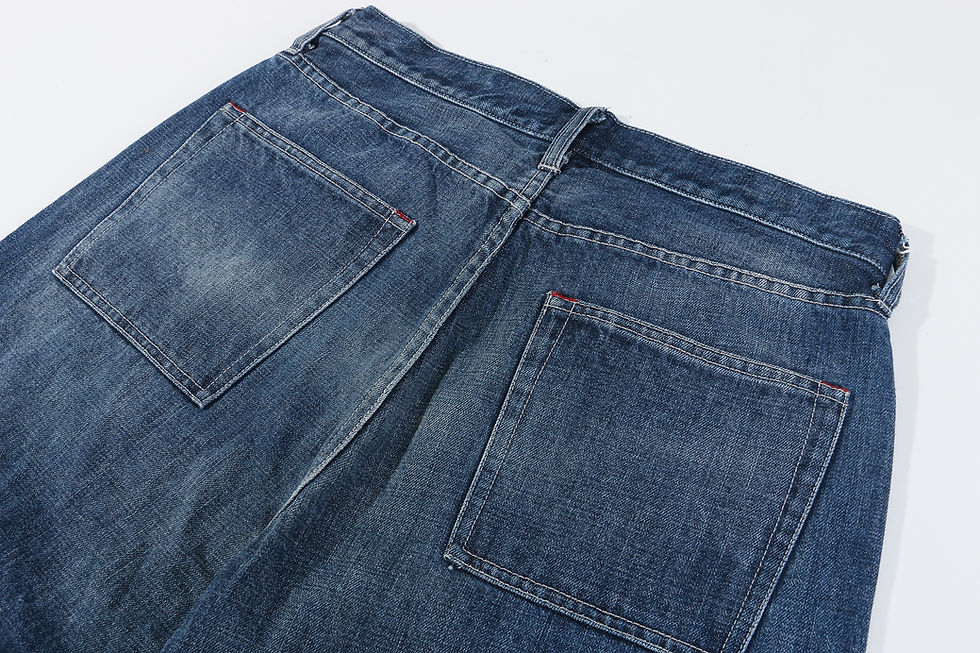 Thumbnail: WAVE WASHED DENIMS - DAD CUT