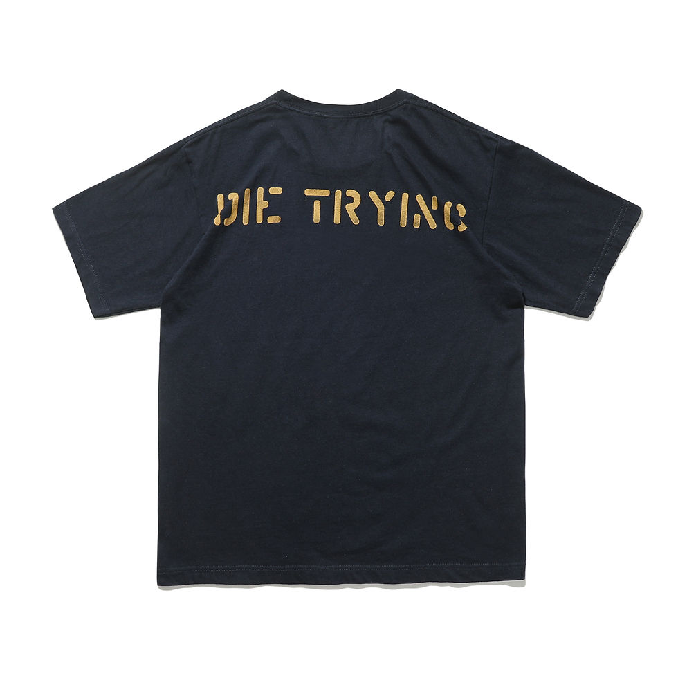 Die Trying PrintStar Tee SS - Navy