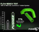 Thumbnail: Pusher Pre and Post Intercooler Intake System for 1991.5-1993 Dodge Cummins 12V