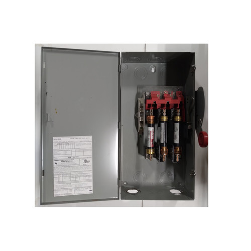 Eaton Heavy Duty Safety Switch, 3 pole, 100AMP, Fused BigSkyColonyElectric