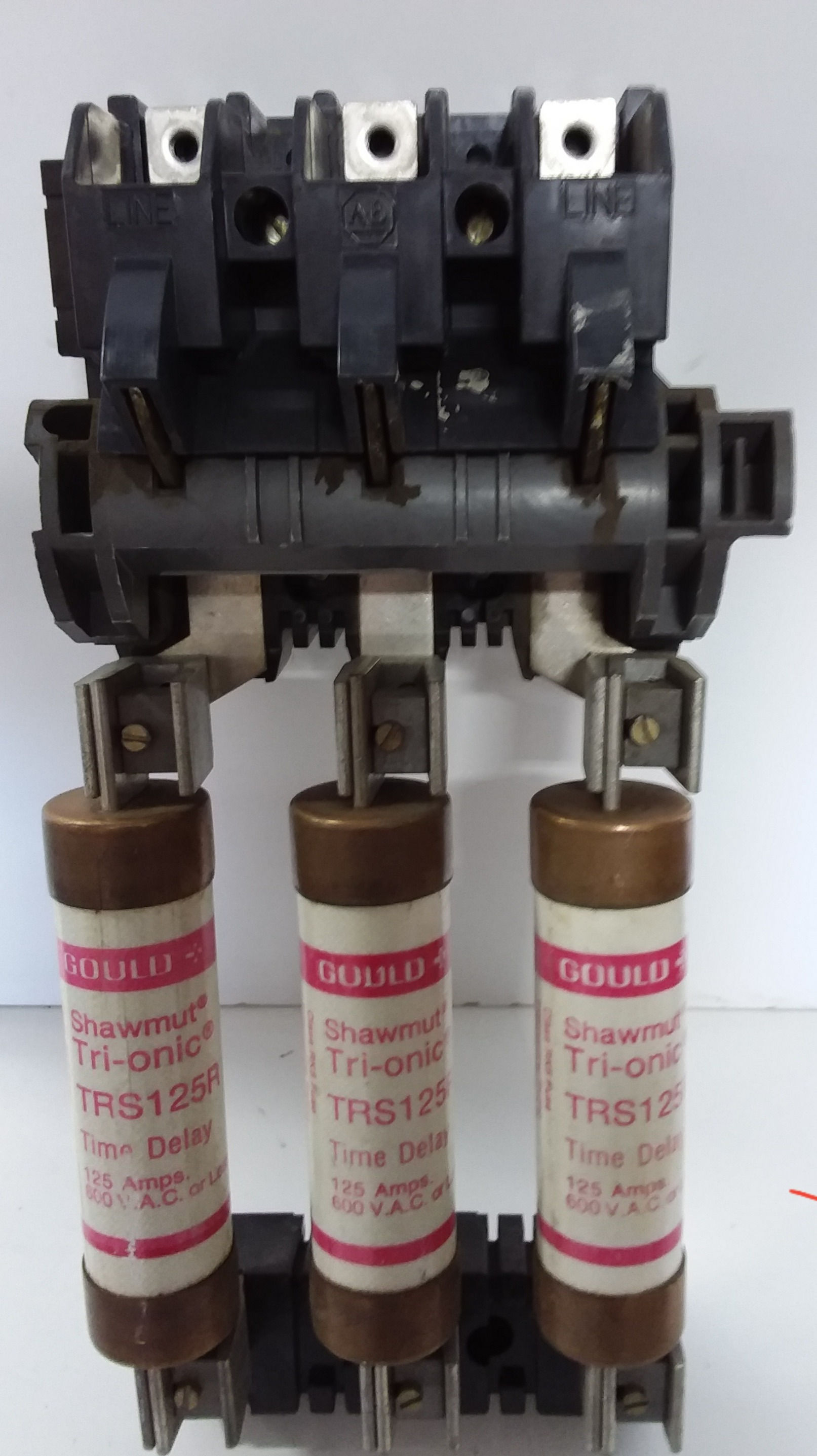 Allen-Bradley Fuse Block 200A, 600V Cat# 4012056804