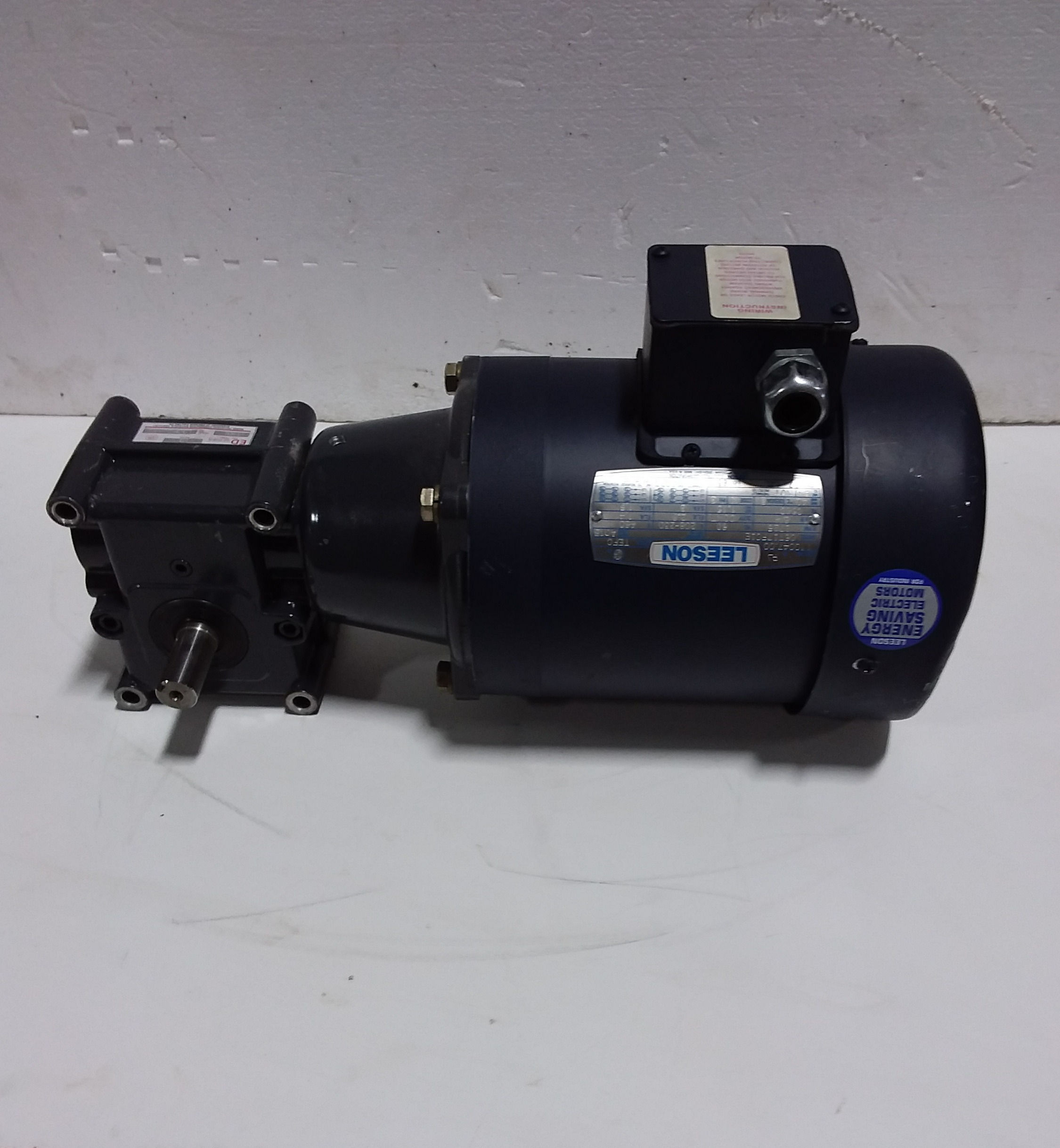 Leeson Gear Motor 3/4 HP  Ratio 10:1