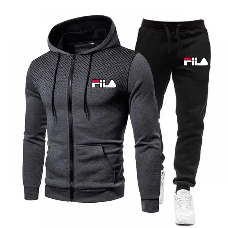 Thumbnail: Men's Sets Hoodies+pants 2024 Spring Sport Suits Casual Sweatshirts Tracksuit Ma